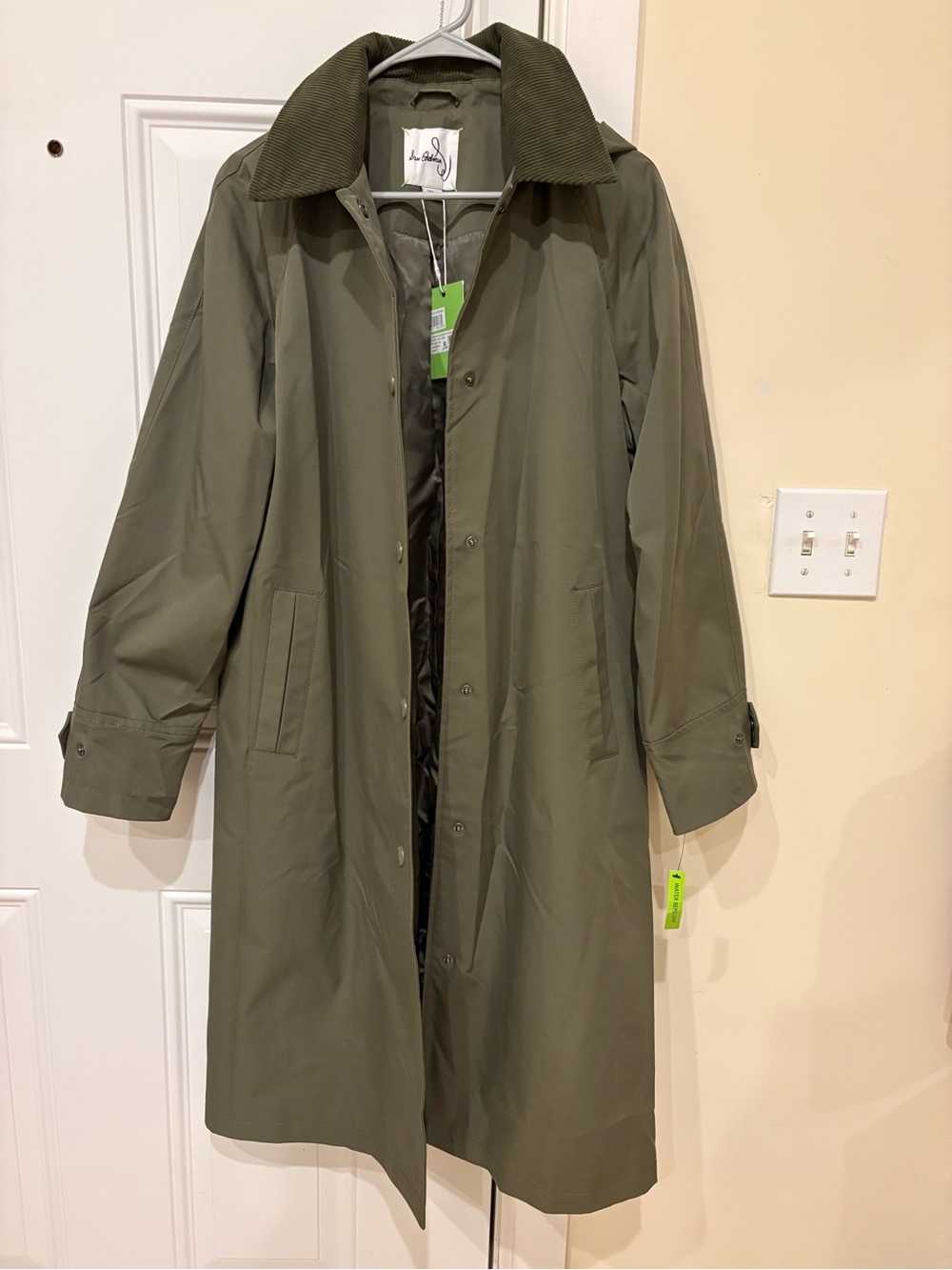 Mac Longline Coat with Removable Hood